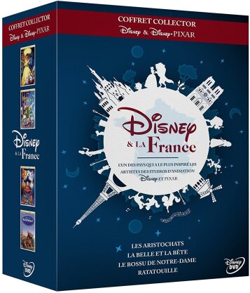 Disney & La France (Box, 4 DVDs)