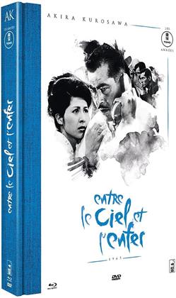 Entre le ciel et l'enfer (1963) (Collection Akira Kurosawa - Les années Tōhō, Version inédite, n/b, Édition Limitée, Mediabook, Version Restaurée, Blu-ray + DVD)