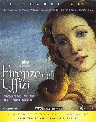 Firenze e gli Uffizi (4K Ultra HD + Blu-ray 3D (+2D))