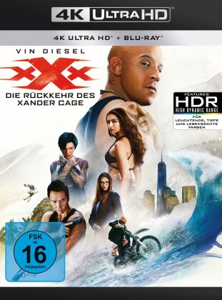 xXx - Triple X 3 - Die Rückkehr des Xander Cage (2017) (4K Ultra HD + Blu-ray)