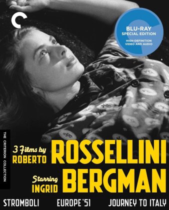3 Films by Roberto Rossellini - Starring Ingrid Bergman (Criterion Collection, Special Edition, 4 Blu-rays)
