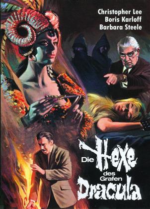 Die Hexe des Grafen Dracula (1968) (Cover B, Limited Edition, Mediabook, Uncut, Blu-ray + 2 DVDs)