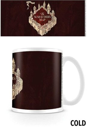 Harry Potter Tasse mit Thermoeffekt Marauder's Map