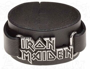 Iron Maiden: Logo - Leder-Armband