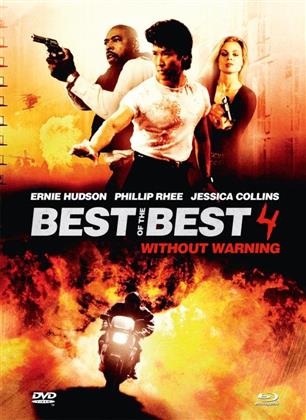Best of the Best 4 - Without Warning (1998) (Cover B, Limited Edition, Mediabook, Uncut, Blu-ray + DVD)