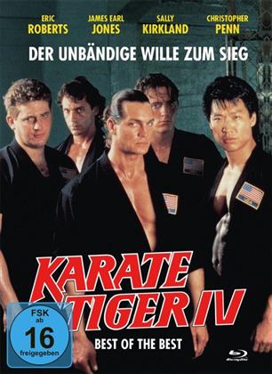 Best of the Best 1 - Karate Tiger IV (1989) (Cover B, Édition Limitée, Mediabook, Uncut, Blu-ray + DVD)