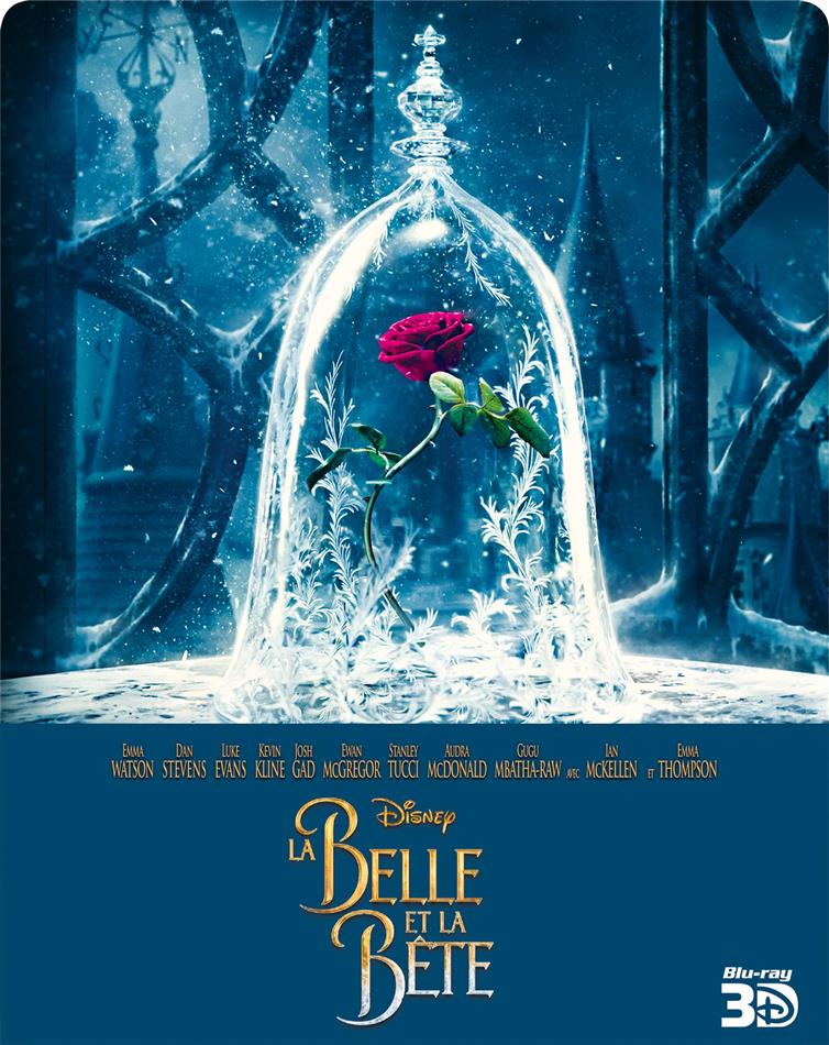 La Belle et la Bête (2017) (Édition Limitée, Steelbook, Blu-ray 3D + Blu-ray)