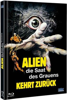 Alien 2 - Die Saat des Grauens kehrt zurück (1980) (Cover A, Limited Edition, Mediabook, Uncut, Blu-ray + DVD)