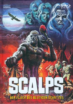 Scalps - Der Fluch des blutigen Schatzes (1983) (Cover A, Limited Edition, Mediabook, Uncut, Blu-ray + DVD)