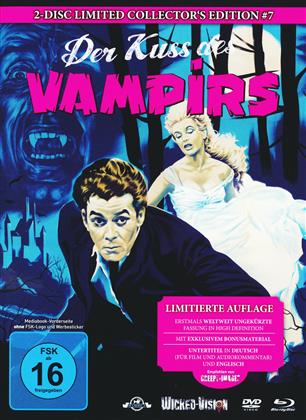 Der Kuss des Vampirs (1963) (Cover C, Collector's Edition, Limited Edition, Mediabook, Uncut, Blu-ray + DVD)