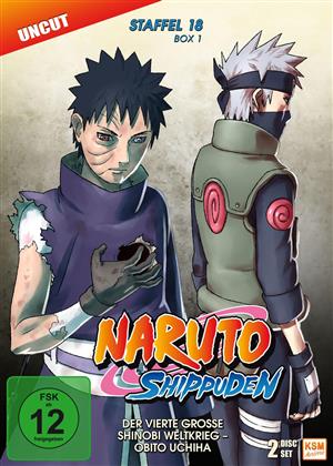 Naruto Shippuden - Staffel 18 Box 1 (Uncut, 2 DVD)