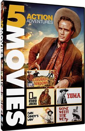 Colorado Sundown / One Eyed Jacks / Yuma / Dan Candy's Law / Gone with the West - Action Adventures (5 Movie Collection)