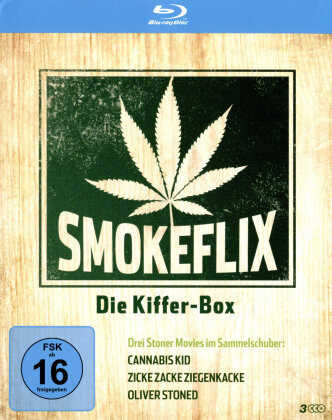 Smokeflix - Die Kiffer-Box (3 Blu-rays)