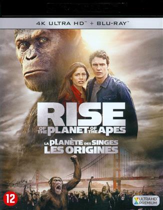 Rise of the Planet of the Apes - La planète des singes - Les origines (2011) (4K Ultra HD + Blu-ray)