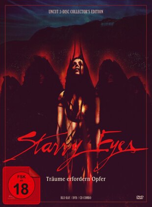 Starry Eyes (2014) (Collector's Edition, Limited Edition, Uncut, Blu-ray + DVD + CD)