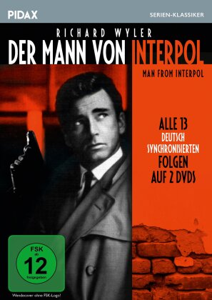 Der Mann von Interpol (Pidax Serien-Klassiker, n/b, 2 DVD)