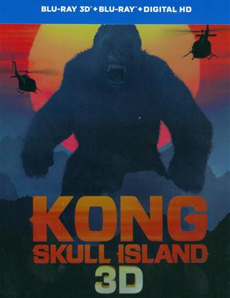 Kong: Skull Island (2017) (Limited Edition, Steelbook, Blu-ray 3D + Blu-ray)