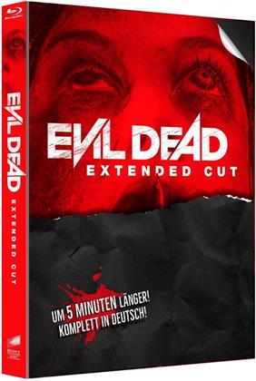 Evil Dead (2013) (Cover B, Extended Edition, Édition Limitée, Mediabook, Uncut, 2 Blu-ray)