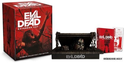 Evil Dead (2013) (Ultimate Collector's Fan Edition, + Büste, Extended Edition, Édition Limitée, Mediabook, Uncut, 2 Blu-ray)