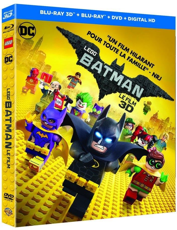 LEGO Batman - Le Film (2017) (Blu-ray 3D + Blu-ray + DVD)
