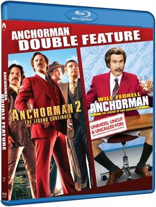Anchorman Double Feature - Anchorman / Anchorman 2 (Double Feature, 2 Blu-ray)