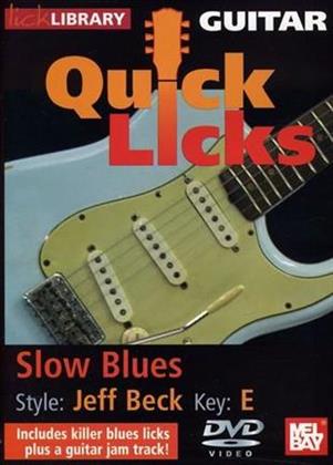 Guitar Quick Licks - Slow Blues - Jeff Beck