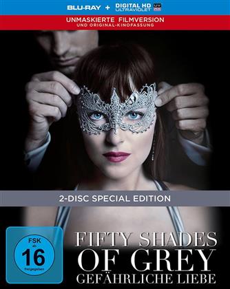 Fifty Shades of Grey 2 - Gefährliche Liebe (2017) (Unmaskierte Filmversion, Extended Edition, Cinema Version, Limited Edition, Mediabook, Special Edition, Blu-ray + DVD)