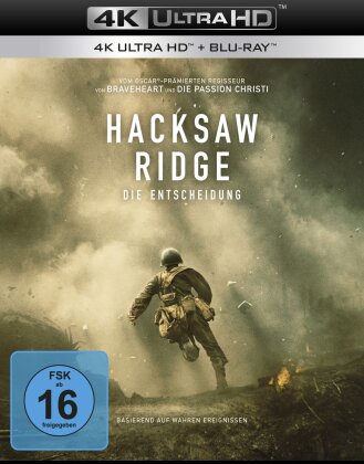 Hacksaw Ridge - Die Entscheidung (2016) (4K Ultra HD + Blu-ray)