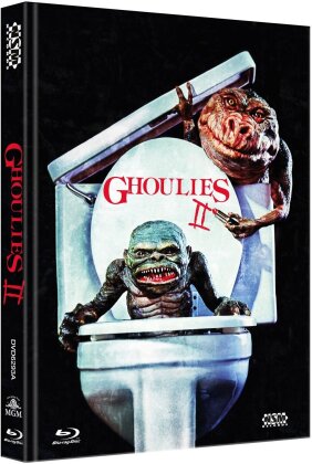 Ghoulies II (1987) (Cover A, Limited Edition, Mediabook, Uncut, Blu-ray + DVD)