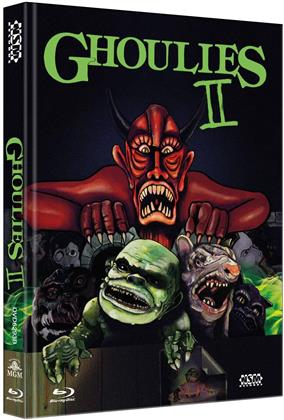 Ghoulies 2 (1987) (Cover B, Edizione Limitata, Mediabook, Uncut, Blu-ray + DVD)