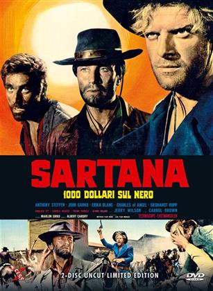 Sartana - 1000 dollari sul nero (1966) (Cover A, Edizione Limitata, Mediabook, Uncut, DVD + CD)
