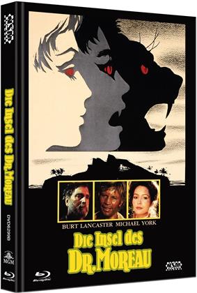 Die Insel des Dr. Moreau (1977) (Cover B, Limited Edition, Mediabook, Uncut, Blu-ray + DVD)