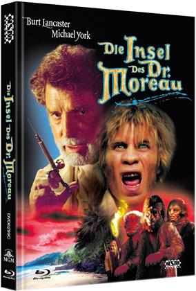 Die Insel des Dr. Moreau (1977) (Cover C, Limited Edition, Mediabook, Uncut, Blu-ray + DVD)