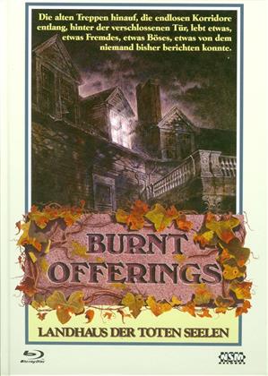 Burnt Offerings - Landhaus der toten Seelen (1976) (Cover B, Edizione Limitata, Mediabook, Uncut, Blu-ray + DVD)