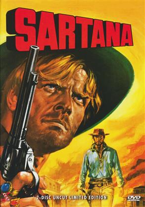 Sartana (1966) (Cover B, Limited Edition, Mediabook, Uncut, DVD + CD)