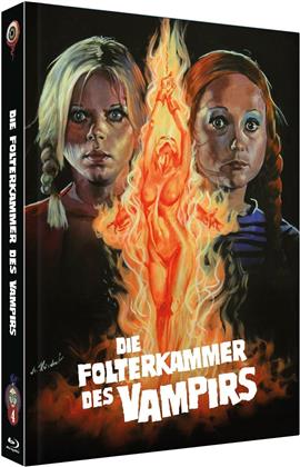 Die Folterkammer des Vampirs (1971) (Cover B, Jean Rollin Collection, Limited Edition, Mediabook, Uncut, Blu-ray + DVD)