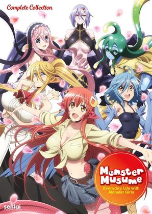 Monster Musume - Everyday Life With Monster Girls - Complete Collection (2015) (4 DVDs)