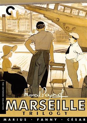 The Marseille Trilogy - Marius (1931) / Fanny (1932) / César (1936) (Criterion Collection, Restaurierte Fassung, 4 DVDs)