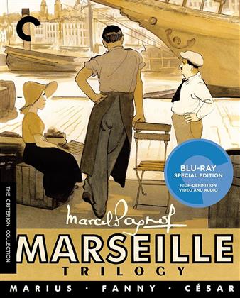 The Marseille Trilogy - Marius (1931) / Fanny (1932) / César (1936) (s/w, Criterion Collection, Restaurierte Fassung, 3 Blu-rays)