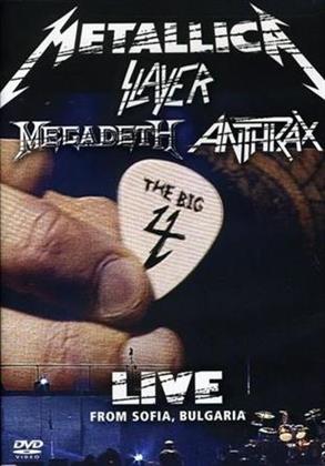 Metallica, Slayer, Megadeth & Anthrax - Live from Sofia Bulgaria 2010 - The Big 4