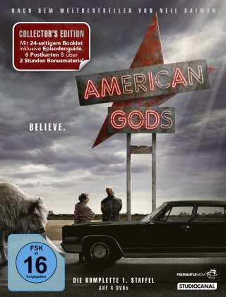 American Gods - Staffel 1 (Collector's Edition, 4 DVD)
