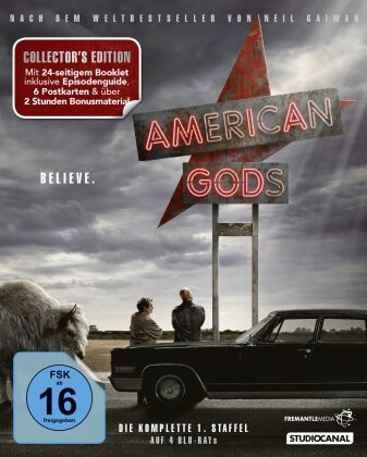 American Gods - Staffel 1 (Collector's Edition, 4 Blu-ray)
