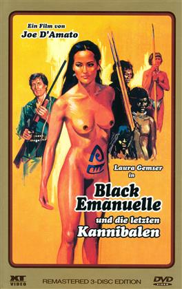 Black Emanuelle und die letzten Kannibalen (1977) (Cover A, Grosse Hartbox, Édition Limitée, Version Remasterisée, Uncut, 3 DVD)