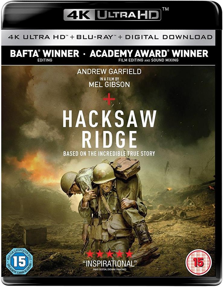 Hacksaw Ridge (2016) (4K Ultra HD + Blu-ray)