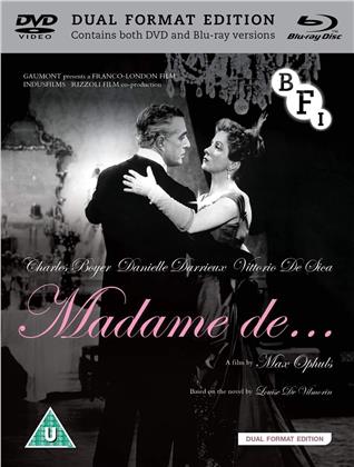 Madame de... (1953) (DualDisc, s/w, Blu-ray + DVD)
