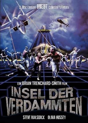 Insel der Verdammten (1982) (Cover B, Édition Collector, Édition Limitée, Mediabook, Uncut, Blu-ray + DVD)