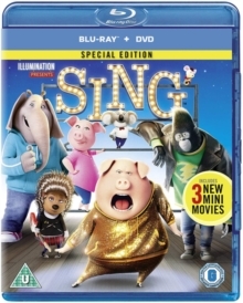 Sing (2016) (Special Edition, Blu-ray + DVD)