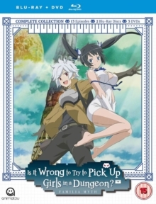 Is It Wrong to Try to Pick Up Girls in a Dungeon? - Season 1 (Limited Edition, 2 Blu-rays + 3 DVDs)