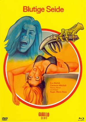 Blutige Seide (1964) (Cover C, Giallo Serie, Eurocult Collection, Limited Edition, Mediabook, Uncut, Blu-ray + DVD)