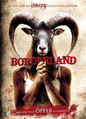 Borderland (2007) (Cover A, Édition Collector, Édition Limitée, Mediabook, Uncut, Unrated, Blu-ray + DVD)